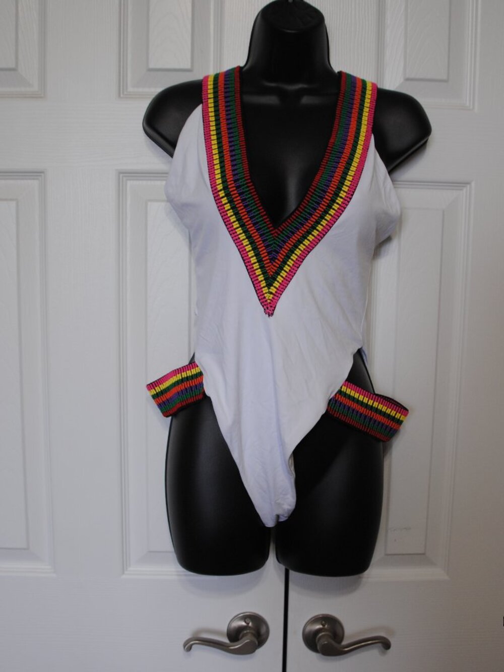 Yandy.com White One Piece Suimsuit